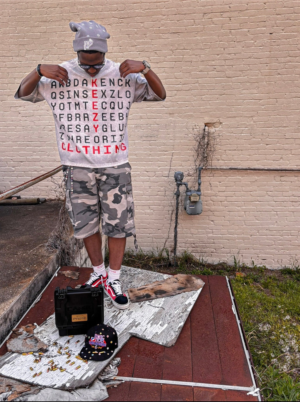 Keezy “KROSSWORD” Tee