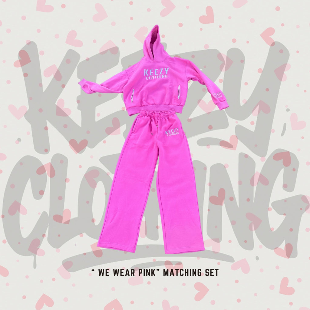 "WE WEAR PINK" Matching Set